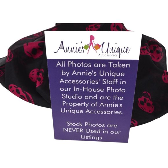 New Alexander McQueen $365 110640 Purple Black SKULL Silk Chiffon Scarf - Picture 4 of 10